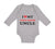 Long Sleeve Bodysuit Baby I Love My Coast Guard Uncle Boy & Girl Clothes Cotton