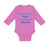 Long Sleeve Bodysuit Baby Think I'M Cute Should My Cousin Announcement Cotton