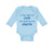 Long Sleeve Bodysuit Baby Think I'M Cute Should My Cousin Announcement Cotton