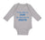 Long Sleeve Bodysuit Baby Think I'M Cute Should My Cousin Announcement Cotton