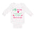 Long Sleeve Bodysuit Baby My Mom Thinks She Is in Charge - That's So Cute Cotton