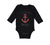 Long Sleeve Bodysuit Baby Papa's First Mate Sailing Captain Dad Father's Day
