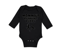 Long Sleeve Bodysuit Baby Mommy's Running Buddy Boy & Girl Clothes Cotton