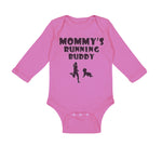 Long Sleeve Bodysuit Baby Mommy's Running Buddy Boy & Girl Clothes Cotton