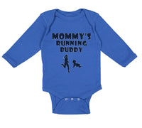 Long Sleeve Bodysuit Baby Mommy's Running Buddy Boy & Girl Clothes Cotton