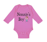 Long Sleeve Bodysuit Baby Nonie's Boy Grandmother Grandma Boy & Girl Clothes