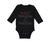 Long Sleeve Bodysuit Baby I Love My Grandma and Grandpa Grandparents B Cotton