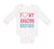 Long Sleeve Bodysuit Baby I Love My Amazing Brother Boy & Girl Clothes Cotton