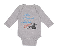 Long Sleeve Bodysuit Baby I Love My Uncle and His Tattoos Boy & Girl Clothes