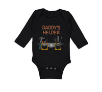 Long Sleeve Bodysuit Baby Daddy's Helper Dad Father's Day Boy & Girl Clothes - Cute Rascals