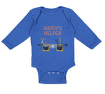 Long Sleeve Bodysuit Baby Daddy's Helper Dad Father's Day Boy & Girl Clothes - Cute Rascals