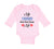 Long Sleeve Bodysuit Baby My Nana Love Loves Me Grandmother Grandma Style A