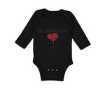 Long Sleeve Bodysuit Baby My Granddaddy Love Me Grandpa Grandfather Cotton