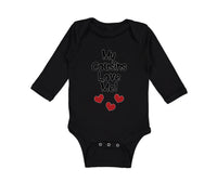 Long Sleeve Bodysuit Baby My Cousins Love Me Pregnancy Announcement Cotton