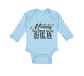 Long Sleeve Bodysuit Baby Now That Mommy Can Drink Again She Is Way More Fun