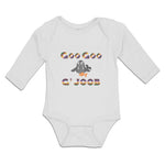 Long Sleeve Bodysuit Baby Goo Goo G' Joob Boy & Girl Clothes Cotton - Cute Rascals