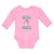 Long Sleeve Bodysuit Baby Happeir than A Unicorn Eating Cake on A Rainbow Cotton - Cute Rascals