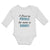 Long Sleeve Bodysuit Baby I Found My Prince His Name Is Daddy! Cotton