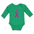 Long Sleeve Bodysuit Baby Breast Cancer Awareness Boy & Girl Clothes Cotton