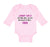 Long Sleeve Bodysuit Baby Sorry Boys Dad Says Allowed Date Father's Cotton