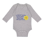 Long Sleeve Bodysuit Baby Mommy's Only Sunshine Make Her Happy Mom Mothers Day