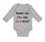 Long Sleeve Bodysuit Baby Dammit Jim I'M A Baby Not A Doctor Funny Humor Cotton - Cute Rascals