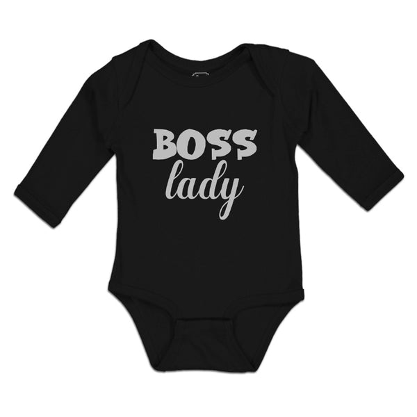 Long Sleeve Bodysuit Baby Boss Lady Boy & Girl Clothes Cotton - Cute Rascals