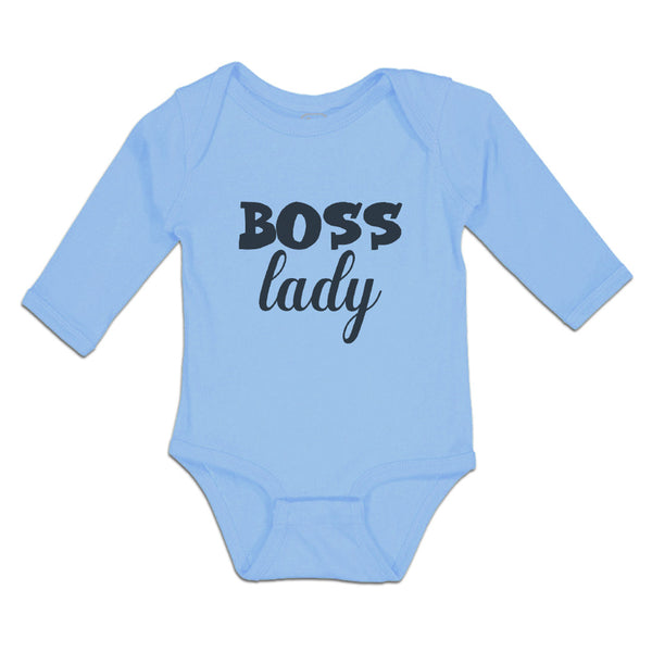 Long Sleeve Bodysuit Baby Boss Lady Boy & Girl Clothes Cotton - Cute Rascals