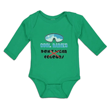 Long Sleeve Bodysuit Baby Cool Babies Don'T Wear Colours Boy & Girl Clothes