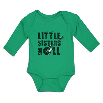 Long Sleeve Bodysuit Baby Little Sisters Roll Boy & Girl Clothes Cotton