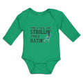 Long Sleeve Bodysuit Baby They See Me Strollin. They Hatin. Boy & Girl Clothes