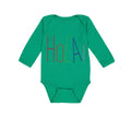 Long Sleeve Bodysuit Baby Hola! Hello Hispanic Spanish Boy & Girl Clothes Cotton