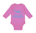 Long Sleeve Bodysuit Baby I Do My Own Stunts Style A Funny Humor Cotton