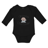 Long Sleeve Bodysuit Baby Future Tumbler Boy & Girl Clothes Cotton - Cute Rascals