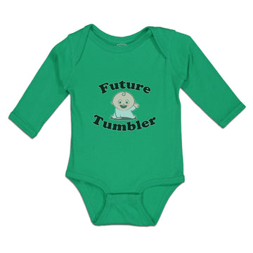 Long Sleeve Bodysuit Baby Future Tumbler Boy & Girl Clothes Cotton