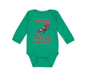 Long Sleeve Bodysuit Baby Future Race Car Driver Racing Style A Cotton