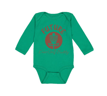 Long Sleeve Bodysuit Baby Future Disc Golf Buddy Boy & Girl Clothes Cotton