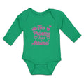 Long Sleeve Bodysuit Baby The Princess Has Arrived Boy & Girl Clothes Cotton