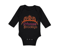 Long Sleeve Bodysuit Baby Princess Brooklyn Boy & Girl Clothes Cotton