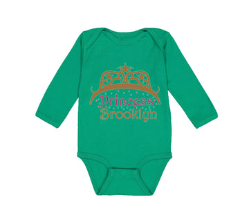 Long Sleeve Bodysuit Baby Princess Brooklyn Boy & Girl Clothes Cotton