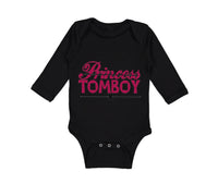 Long Sleeve Bodysuit Baby Princess x Tomboy Boy & Girl Clothes Cotton