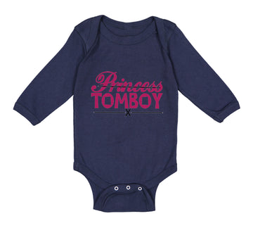 Long Sleeve Bodysuit Baby Princess x Tomboy Boy & Girl Clothes Cotton