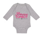 Long Sleeve Bodysuit Baby Princess x Tomboy Boy & Girl Clothes Cotton