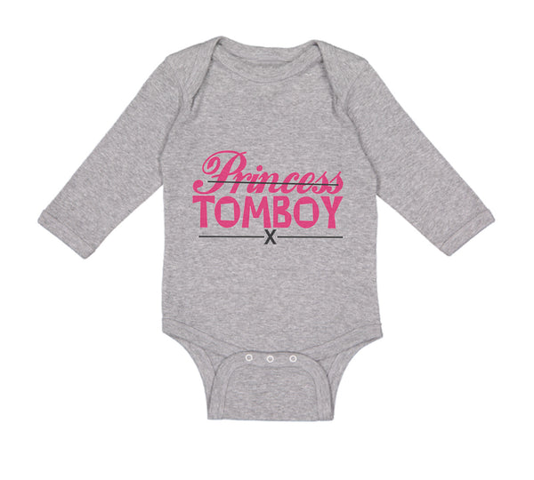 Long Sleeve Bodysuit Baby Princess x Tomboy Boy & Girl Clothes Cotton