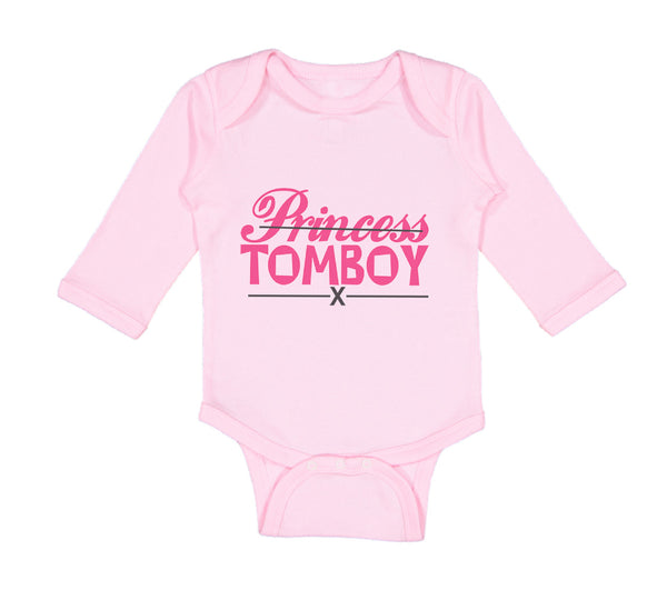 Long Sleeve Bodysuit Baby Princess x Tomboy Boy & Girl Clothes Cotton