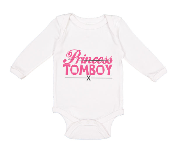 Long Sleeve Bodysuit Baby Princess x Tomboy Boy & Girl Clothes Cotton