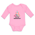 Long Sleeve Bodysuit Baby Happy Birthday to My Grandpa! Boy & Girl Clothes