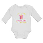 Long Sleeve Bodysuit Baby Dear Santa, Leave Presents Take Brother. with Gift Box - Cute Rascals