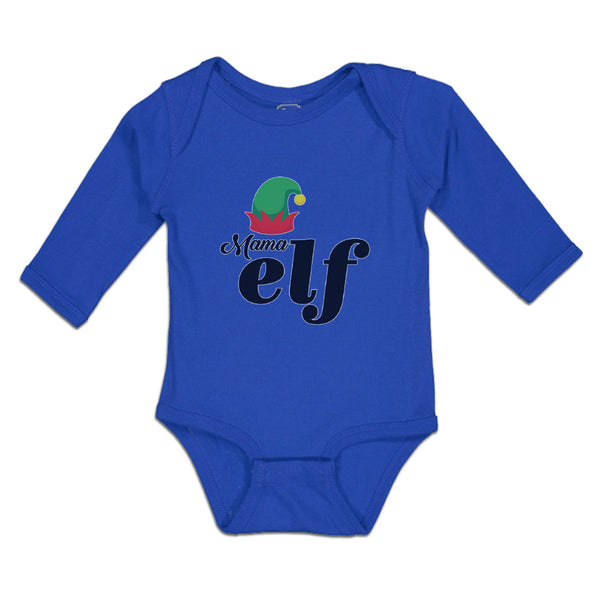 Long Sleeve Bodysuit Baby Mama Elf with Hat Boy & Girl Clothes Cotton