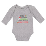 Long Sleeve Bodysuit Baby Who Needs Santa When I Have Grammy Gifts Hat Cotton